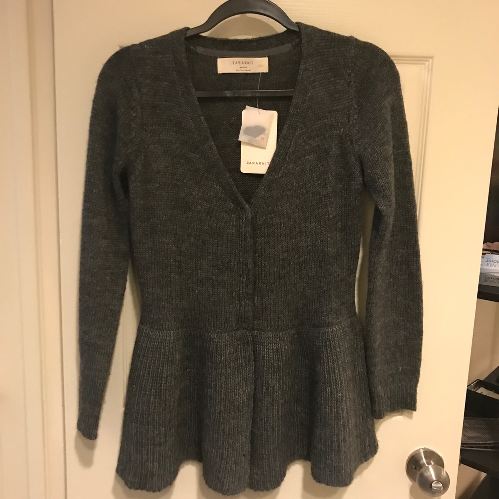 Knit cardigan
